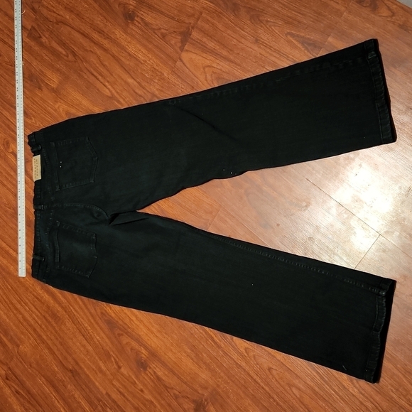 Sargent Pepper Jeans Mens Size 38 Tommy Straight Black Y2K - Picture 3 of 9